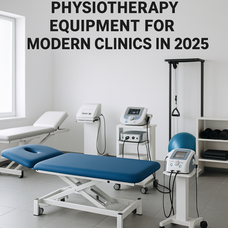 “Top 5 Must-Have Physiotherapy Equipment for Modern Clinics in 2025”